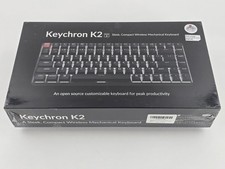 Keychron K2 V3 QMK Wireless Mechanical Keyboard White LED Red Switch K2X-A1 NEW picture