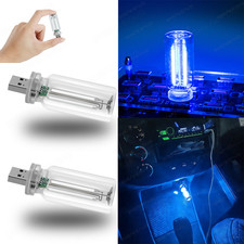 USB Car LED Lighting Retro Auto Mood Lamps Night Lamps USB Touch Night Light 2pc picture