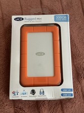 🔥 SALE 🔥 LaCie Rugged 500GB Thunderbolt USB 3.0 Portable External Drive NEW picture