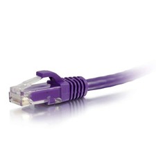 C2G 100ft (30.5m) Ethernet Network Patch Cable Purple Model 27807 picture