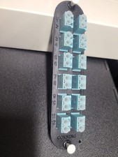 CorningCCH-CP24-E4 Patch Panel,12 LC Duplex 10Gig Aqua OM3/OM4 Adapters  picture