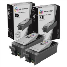 LD Compatible Canon PGI-35 Set of 2 Black Inkjet Cartridges IP100 Printer picture