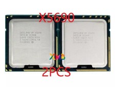 Matched Pair 2pcs Intel Xeon X5690 3.46GHz SLBVX 6 Core LGA1366 CPU Processor picture