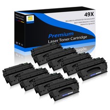 8PK Black Q5949X Toner Compatible for HP 49X LaserJet 1320TN 1320NW 3390 3392 picture