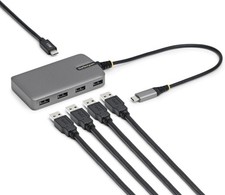 StarTech 5G4ACUSBCHUB 4-Port USB-C Hub 5Gbps Bus Powered picture