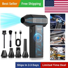 X3 Compressed Air Duster - Electric Air Duster with Brushless Motor,3 Gear Ad... picture