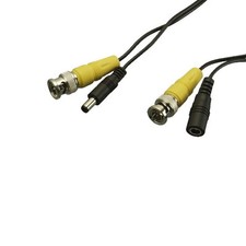 150Ft BNC RCA Video 26AWG+DC Power 20AWG Security Camera Cable CCTV Surveillance picture
