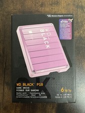 WD_BLACK 6TB Pink P10 Game Drive Portable External Hard Drive HDD picture