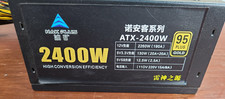 2400W ATX For Miner Mining Power Supply PC 8 Graphics Cards 95 Plus Gold picture