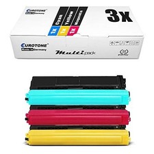 Eurotone 3x Cyan Laser Toner Cartridge Compatible with Brother TN423 picture