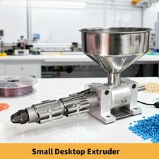 Small Desktop Single Screw Plastic Extruder Machine  3D Printing Line picture
