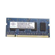 Nanya Nt1gt64uh8d0fn-ad 1Gb Mhz Pc2 Ddr2 800Mhz Sodimm Memory Module Ram picture