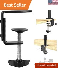 Versatile Heavy-Duty C-Clamp Monitor Mount - Ideal for Workspace Organization picture