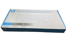 692T0AA#ABA HP 350 Compact Multi-Device Bluetooth WHITE SPANISH Keyboard teclado picture