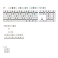 Glorious Gaming  GPBT Backlit Keycaps White Translucent Shine Through Legends... picture