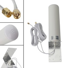 WiFi Antenna 4G LTE Antena SMA 28dBi Omni Antenne Male 5M Dual Cable 698-2700MHz picture