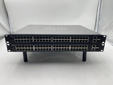 Lot of 2 Cisco SG200-50FP 50-Port Gigabit Poe Smart Switch picture