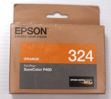 Genuine Epson T324 Orange Ink Cartridge Exp 05/2025 New picture