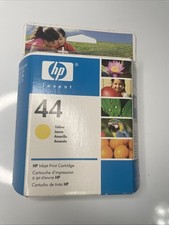 NEW SEALED GENUINE HP 44 Yellow Ink Cartridge (HP 51644Y) 01/2008 picture
