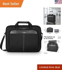 Durable Slim 15-16 Inch Laptop Bag with Padded Compartment and Trolley Strap picture