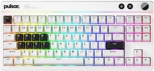 Pulsar XBOARD QS Mechanical Gaming Keyboard QMK/VIA, Hot Swappable - White picture