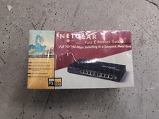 Netgear 8 port FS 108 Fast Ethernet Switch picture