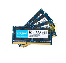 Crucial 4x 4GB 2RX8 PC3-8500S DDR3 1066Mhz SODIMM Laptop Memory RAM 204Pin $888 picture
