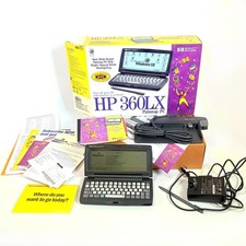 Hewlett-Packard HP 360LX Palmtop Computer Complete CIB Tested/Working Nice picture