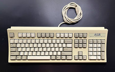 NMB RT8255TW Wired PS/2 Standard Keyboard Beige English QWERTY Num Pad picture