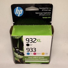 HP 932XL Black & 933 Color Ink Combo Pack OEM NEW SEALED EXP 10/24 OfficeJet picture