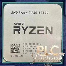 Used AMD Ryzen 7 PRO 5750G R7 PRO 5750G AM4 3.8GHz 8Core 16Thr 65W CPU Processor picture