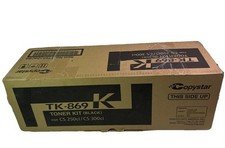 Kyocera Mita TK869K Black Toner 1T02JZ0CS0 20k CS250ci CS300ci NIB Genuine OEM picture