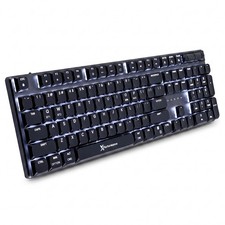 X9 Slim Mechanical Keyboard Wireless Low Profile Red Switches Triple Mode 107 picture