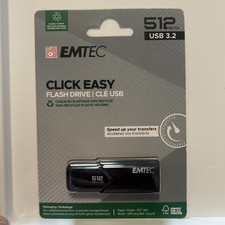 512GB ECMMD512GB113 EMTEC B110 Click Easy 3.2 USB Typ-A Gen 2 (3.1 2) 20 MB/ D picture