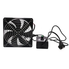 120mm 110V-120V AC Powered Fan with Vriable Speed Controller Cooling For pet box picture