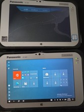 LOT OF 2 Panasonic Toughpad FZ-M1 JEBGAVM  Intel i5-7Y57 8GB RAM 256GB SSD LTE picture