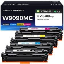 W9090MC Toner Cartridge 4-Pack, 4-Pack picture