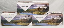 3-Pack Vista Ink CRG-128 Premium Black Toner Cartridges picture