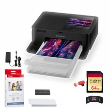 NEW Canon SELPHY CP1500 Photo Printer Black KP-36IP Ink Paper Bundle picture