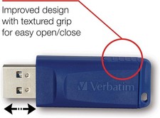 Wholesale lot of 4 Verbatim Store 'n' Go 2GB USB Flash Drives picture