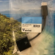 LOT OF 10 BRAND New V Seven V7 Displayport to DVI Female Adapter Black CBLDPDVI picture
