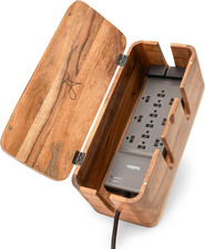 Cable Management Box, Power Strip & Extension Cord Hider, Desk Organizer picture
