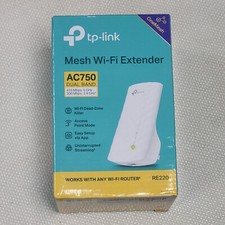 ‎TP-Link AC750 Mesh WiFi Extender (Model RE750C) NEW OPEN BOX picture