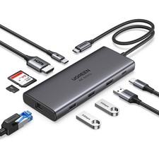 9-in-1 USB-C Hub, 10Gbps Data Transfer, 4K HDMI, Multiport Adapter, Fast Chargin picture