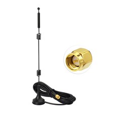 2x Bingfu Dual Band WiFi 2.4GHz 5GHz 5.8GHz 9dBi Antenna SMA for Security Camera picture