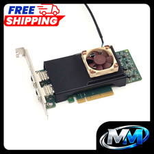 MCX4121A-ACAT Mellanox ConnectX-4 NIC Noctua 40mm Fan Mount Cooling Shroud Coole picture