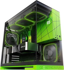 M5 Tempered Glass Mid Tower, E-ATX/ATX Gaming Case, 1.2Mm Steel, Type C, Toolles picture