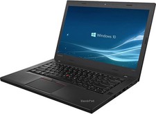 Lenovo ThinkPad 14.0 in i5-6300U W10 Pro T460 8-16GB RAM 128GB-2TB SSD picture