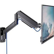 Single Monitor Wall Mount, Gas Spring Monitor Arm for 1 Screen up to 32 inch,... picture