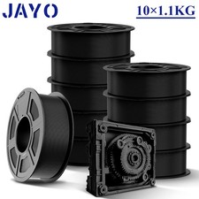 JAYO 10KG 1.75mm PETG Filament 3D Printer Consumables High Toughness Black picture